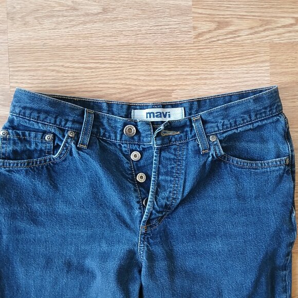 Mavi Dark Blue Flare Jeans - Picture 3 of 7